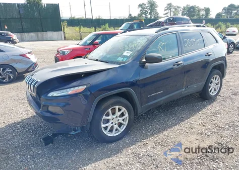 2016 Jeep Cherokee Sport from USA, damaged, VIN 1C4PJMAS2GW247174